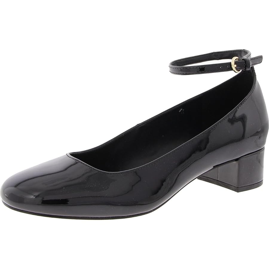 BASIC INSIDE PUMPS ブラック　Mサイズ　AMERI Women's ECCO® Sculpted LX 35 Leather Block-Heeled Pump | Black